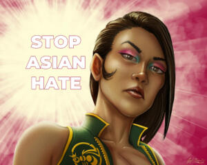 Tracy Queen: Stop. Asian. Hate.